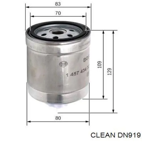 DN919 Clean Фильтр топлива