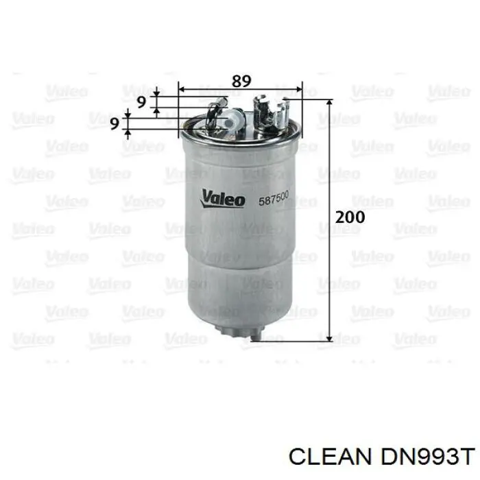 DN993T Clean топливный фильтр
