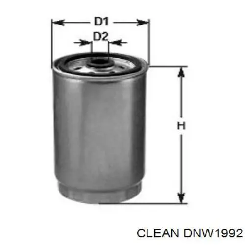 Топливный фильтр DNW1992 Clean