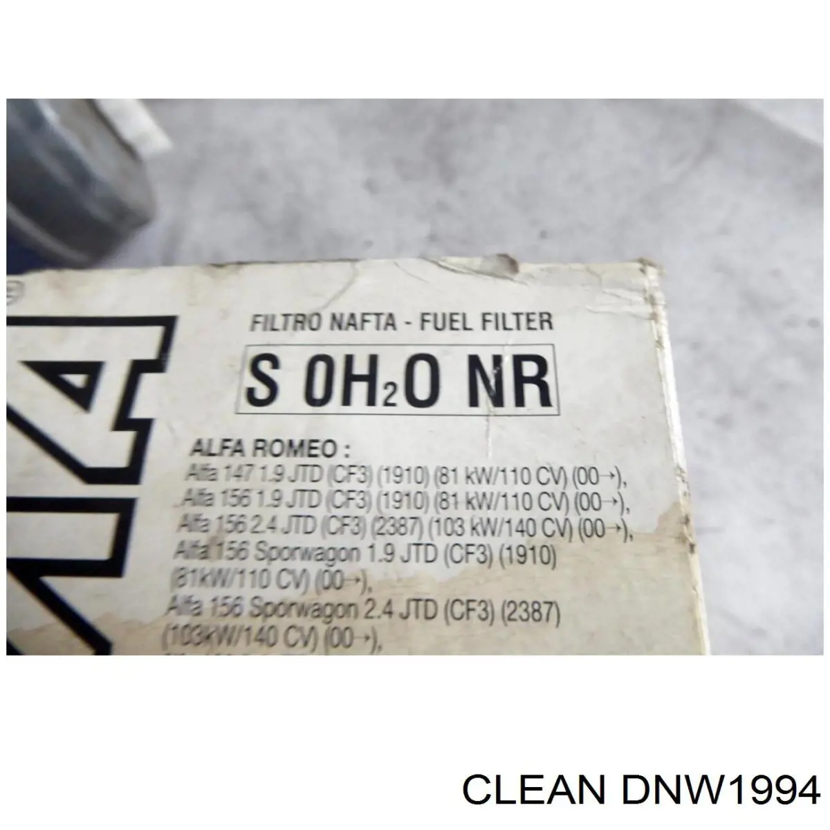 Купить DNW1994 Clean Фильтр-отстойник топлива грубой очистки