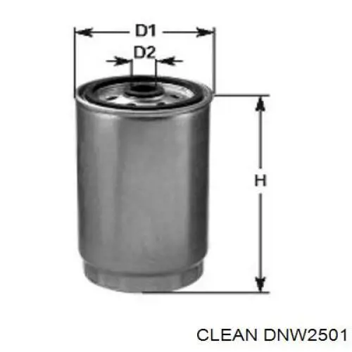 Топливный фильтр DNW2501 Clean