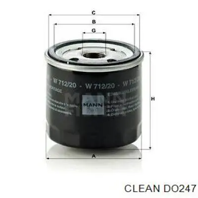 DO 247 Clean масляный фильтр