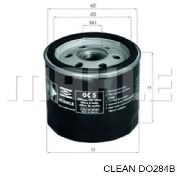 Фильтр очистки масла центробежный Clean DO284B цена, от 5.76 USD