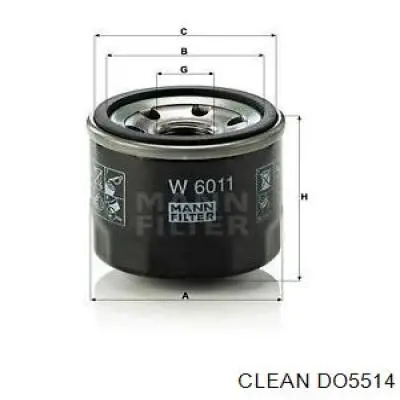 DO5514 Clean масляный фильтр