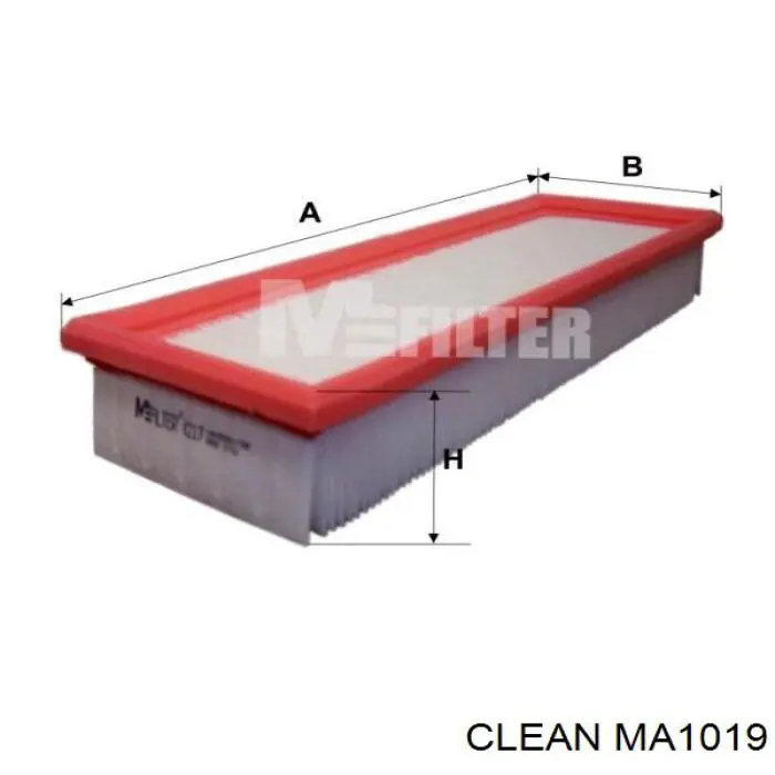MA1019 Clean воздушный фильтр