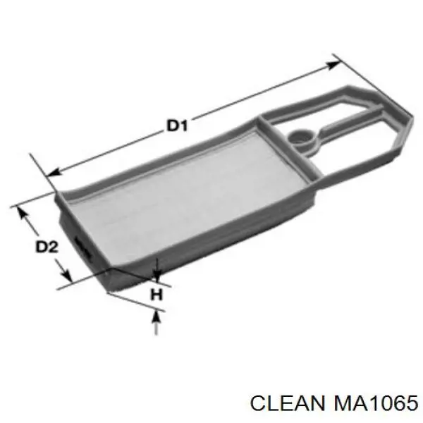 Воздушный фильтр MA1065 Clean