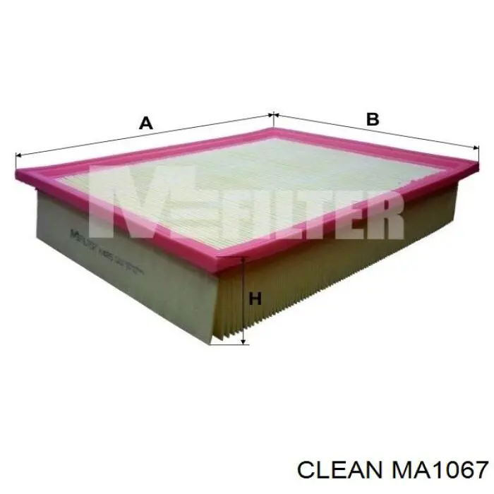 Элемент воздушного фильтра Clean MA1067 цена, от 8.48 USD