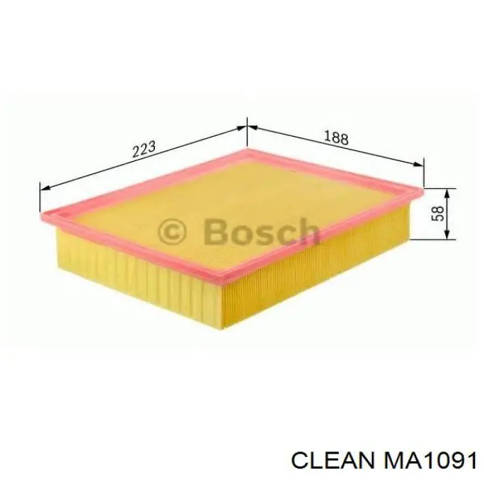 Купить MA1091 Clean Автомобильный фильтр воздуха