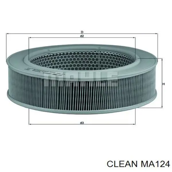 MA124 Clean воздушный фильтр