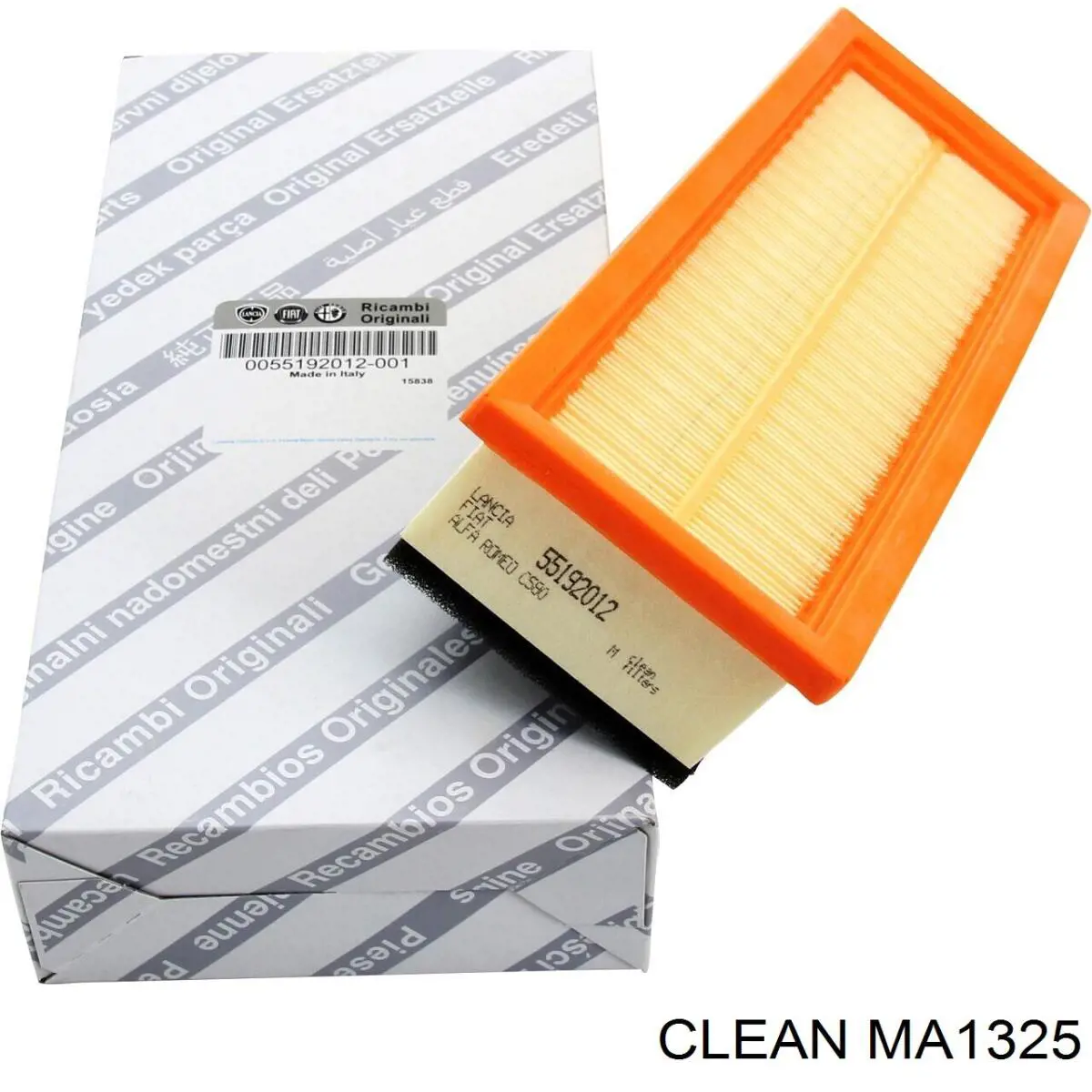 MA1325 Clean Воздушный фильтр двигателя