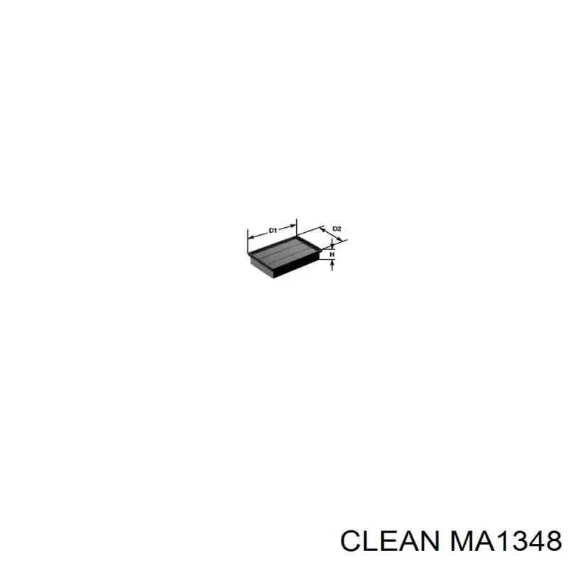 MA1348 Clean воздушный фильтр