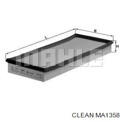 MA1358 Clean воздушный фильтр