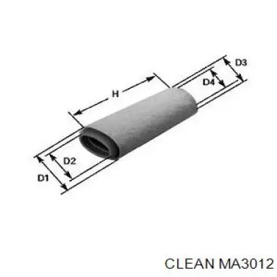 MA3012 Clean воздушный фильтр