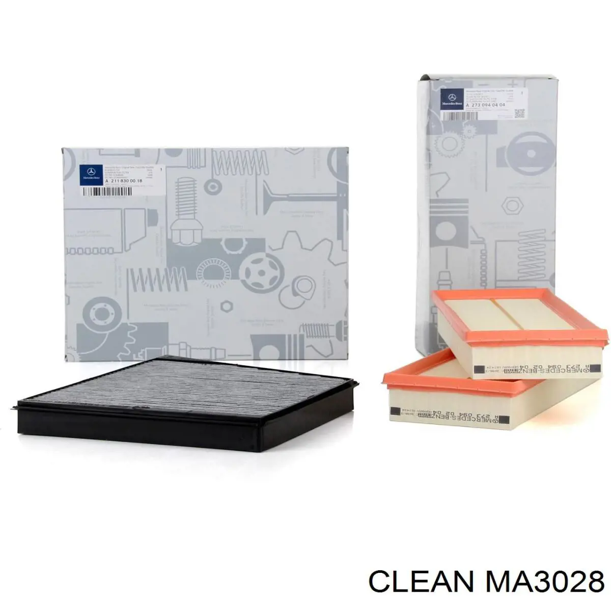 Элемент воздушного фильтра Clean MA3028 цена, от 11.05 USD