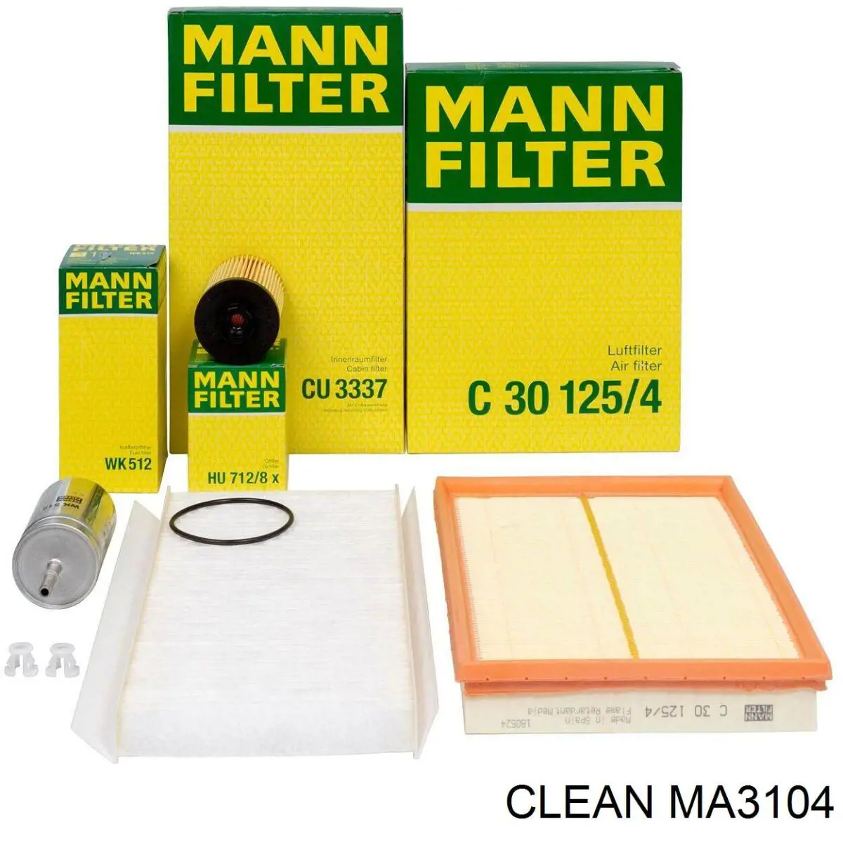 Воздушный фильтр MA3104 Clean