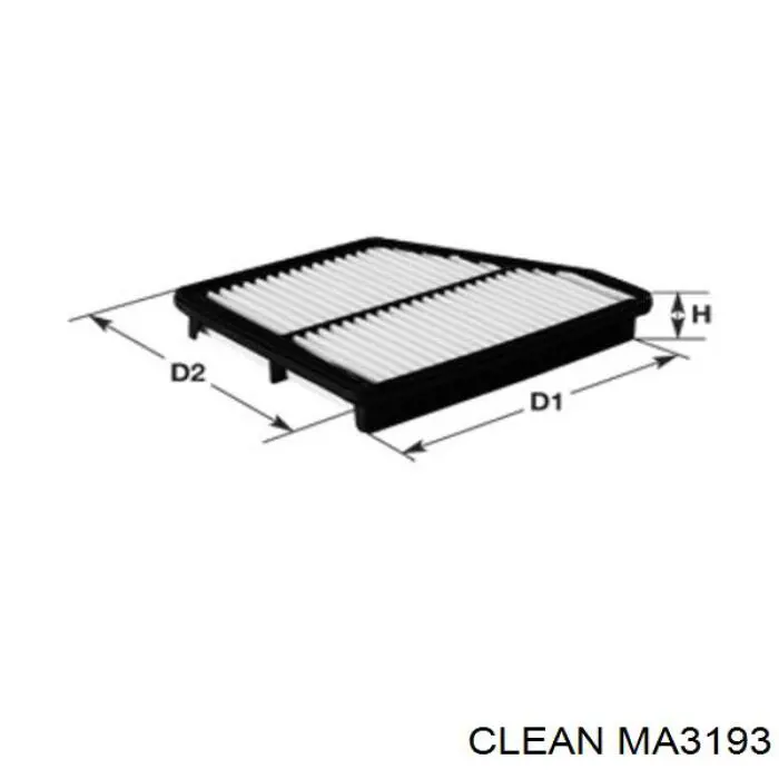 MA3193 Clean воздушный фильтр