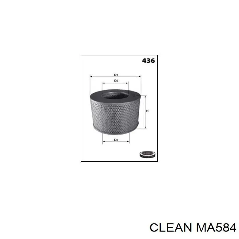 Воздушный фильтр MA584 Clean