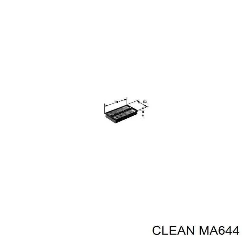 MA644 Clean воздушный фильтр