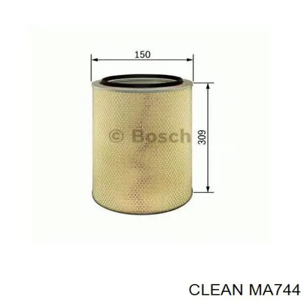 Элемент воздушного фильтра Clean MA744 цена, от 12.67 USD