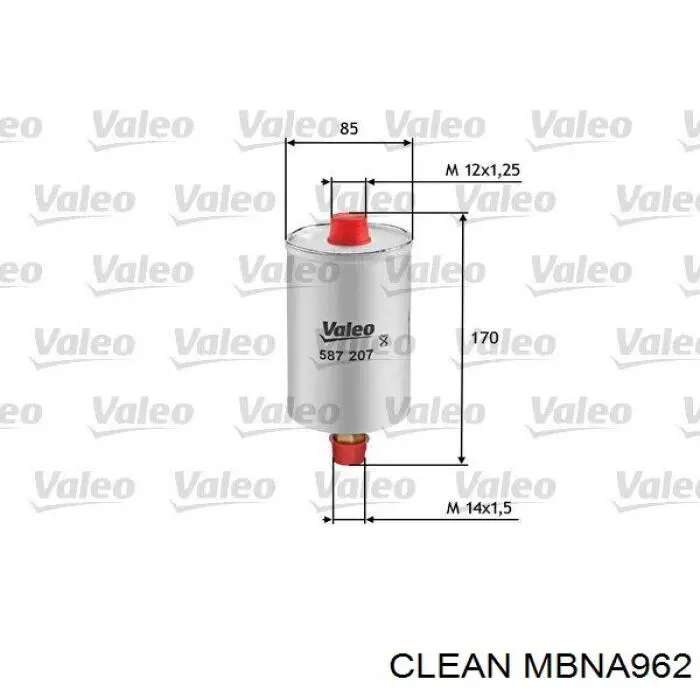 Filtro combustible MBNA962 Clean