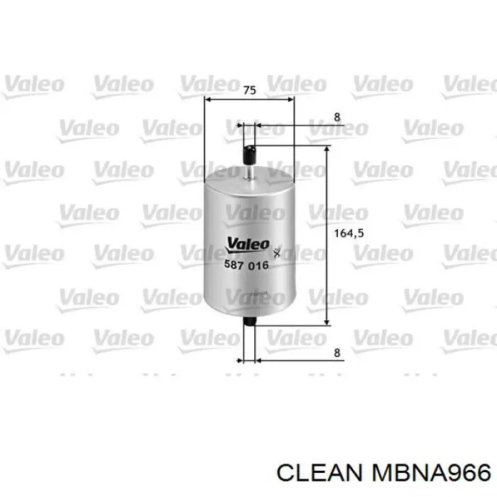 Топливный фильтр MBNA966 Clean