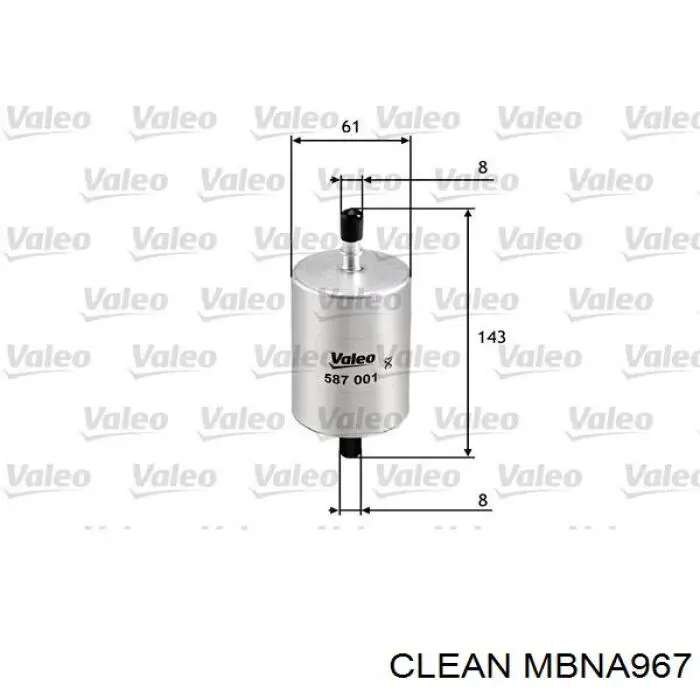 Фильтр тонкой очистки топлива Clean MBNA967 цена, от 5.44 USD