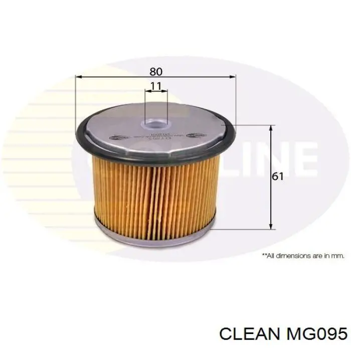 Купить MG095 Clean Фильтр-отстойник топлива грубой очистки