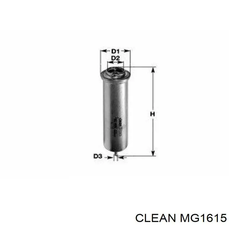 MG1615 Clean топливный фильтр