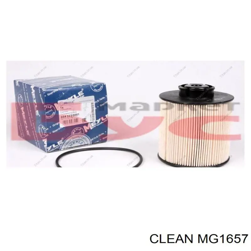 MG1657 Clean топливный фильтр