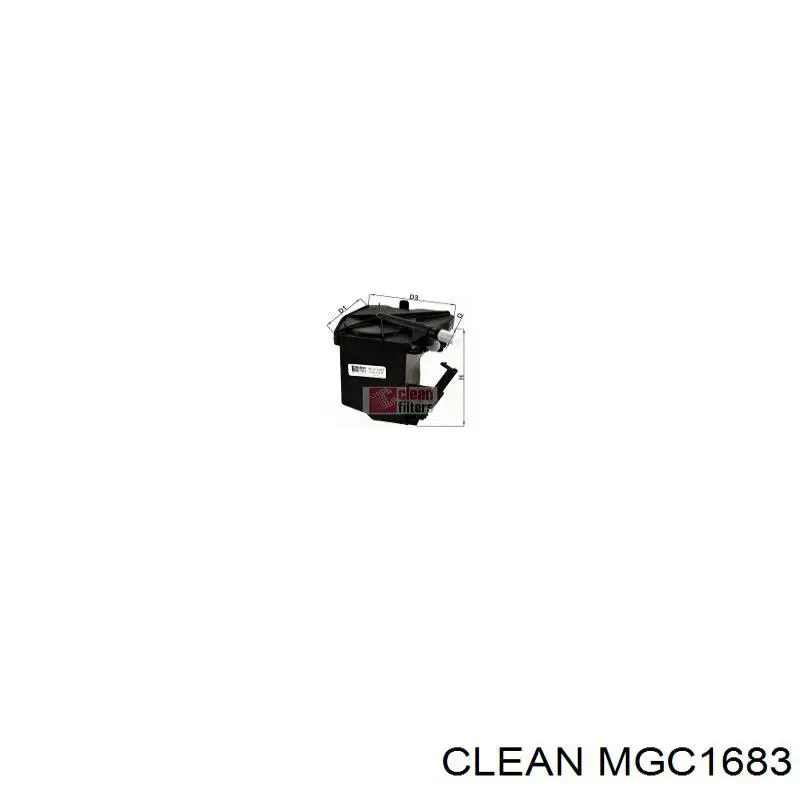 MGC1683 Clean топливный фильтр