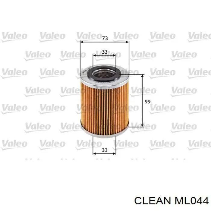 Фильтр масла Clean ML044