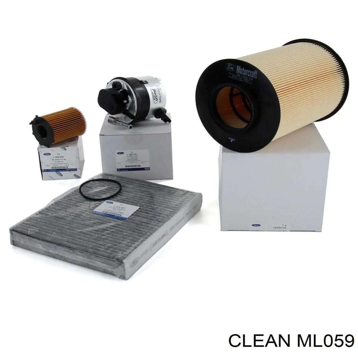 Фильтр очистки масла центробежный Clean ML059 цена, от 3.98 USD