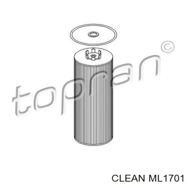 Фильтр очистки масла центробежный Clean ML1701 цена, от 8.92 USD