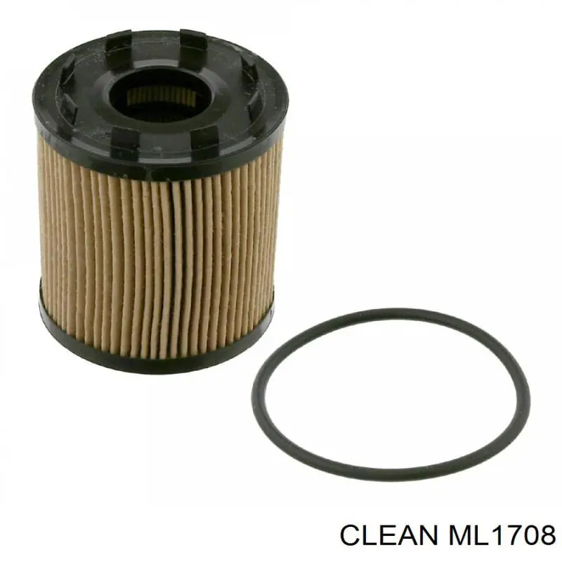 Filtro de aceite ML1708 Clean