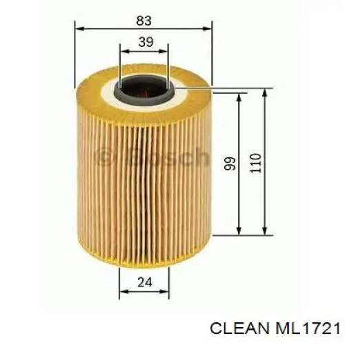 Купить ML1721 Clean Фильтр центробежный очистки масла