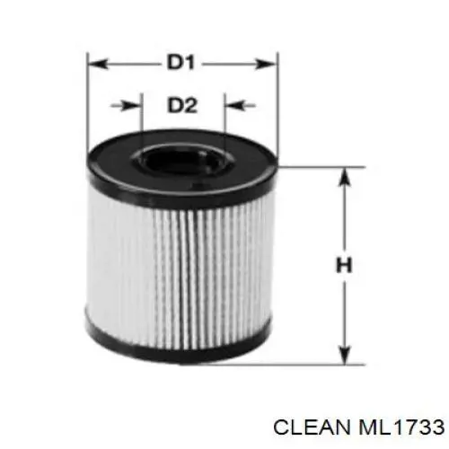 Фильтр масляный Clean ML1733