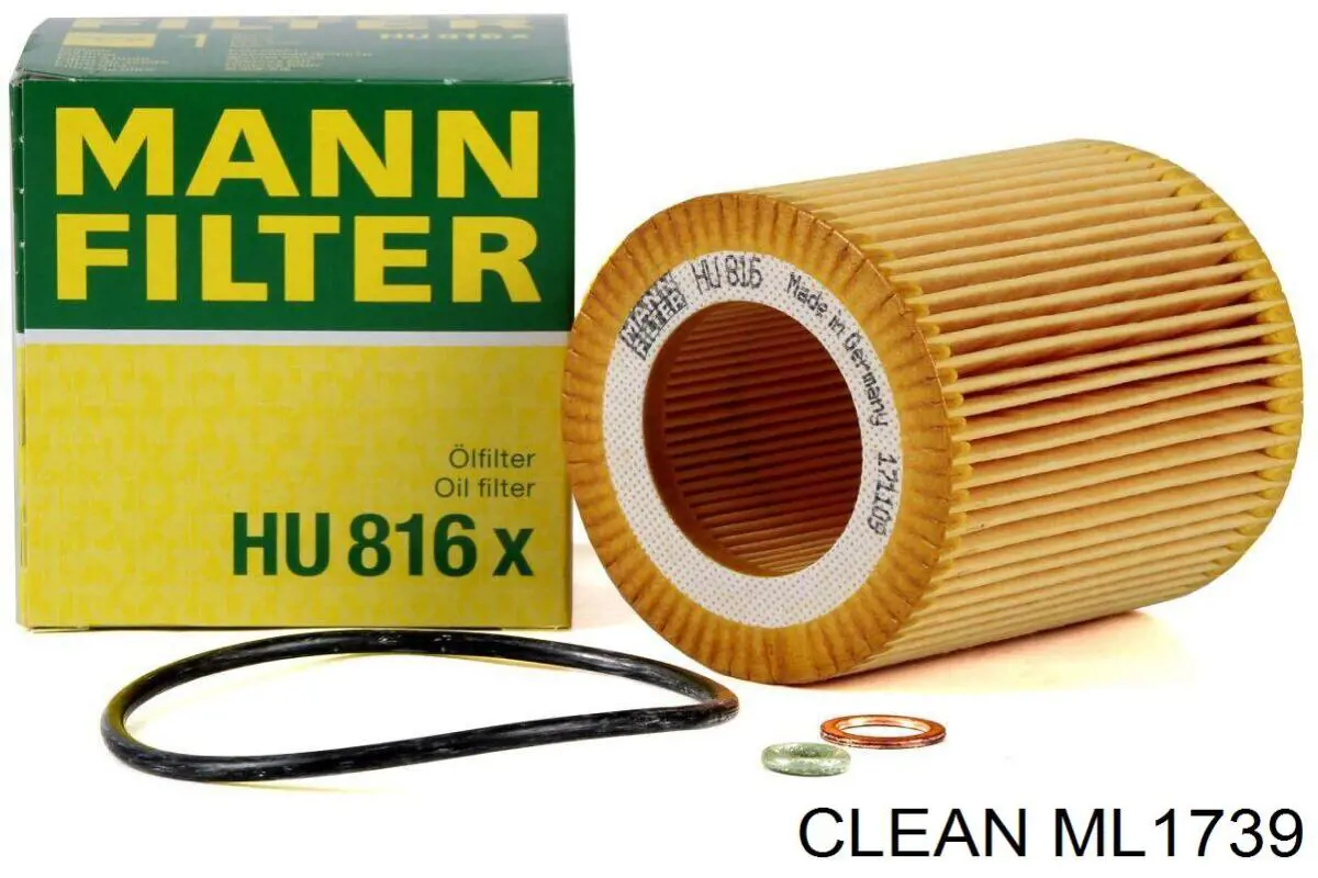 Filtro de aceite ML1739 Clean