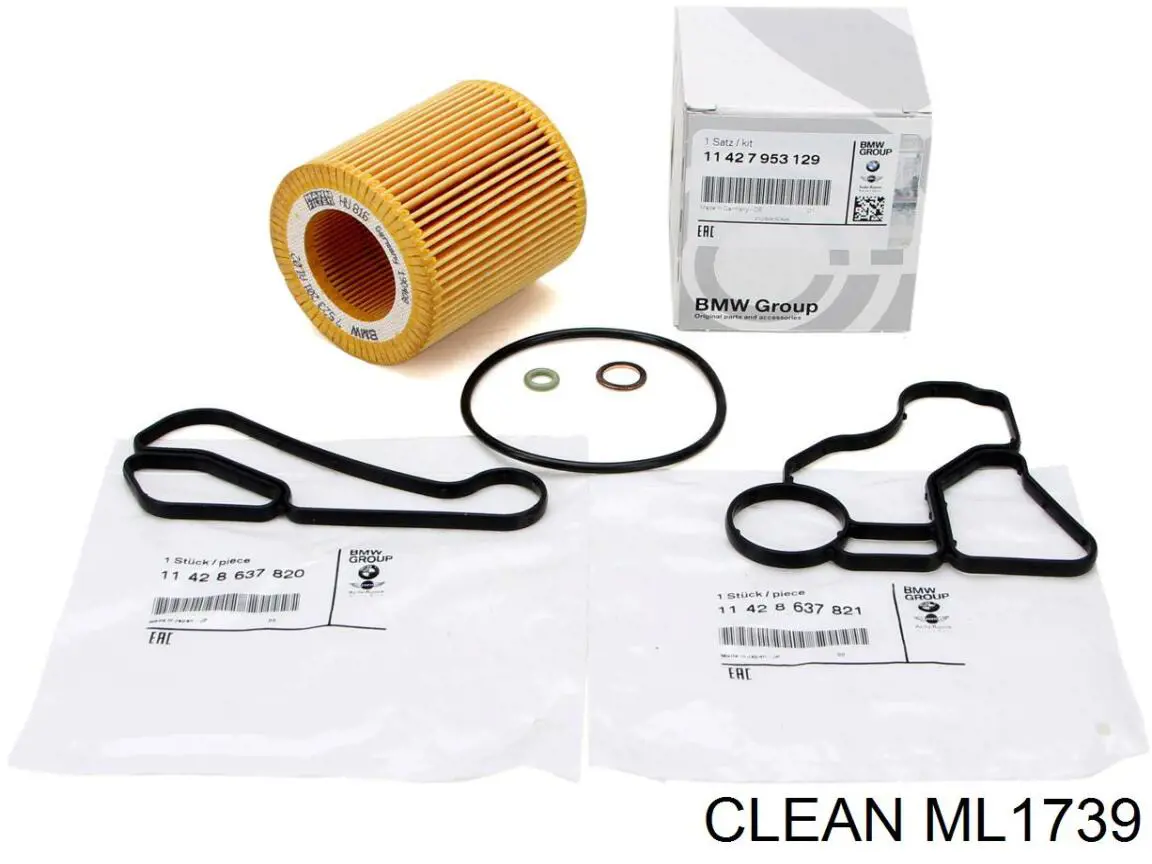 Фильтр очистки масла центробежный Clean ML1739 цена, от 8.22 USD