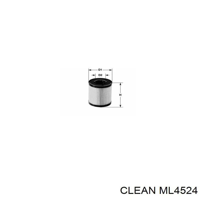 Масляный фильтр ML4524 Clean