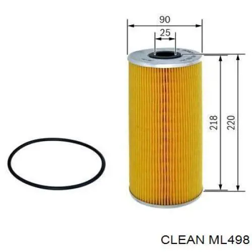 Купить ML498 Clean Фильтр центробежный очистки масла