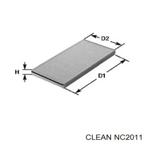 Купить NC2011 Clean Фильтр салона угольный