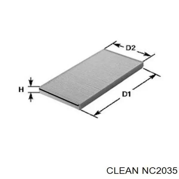 NC2035 Clean фильтр салона