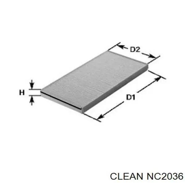 NC2036 Clean фильтр салона