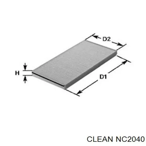 NC2040 Clean фильтр салона