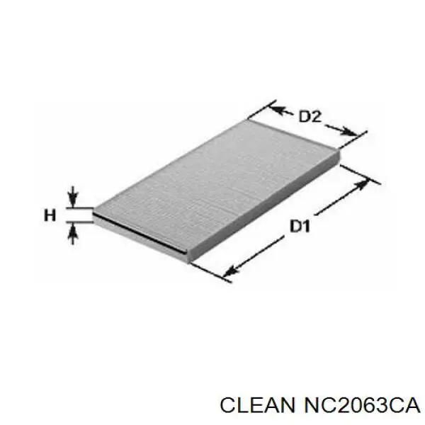 NC2063CA Clean фильтр салона