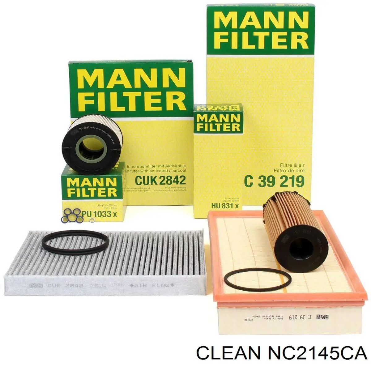 NC2145CA Clean фильтр салона