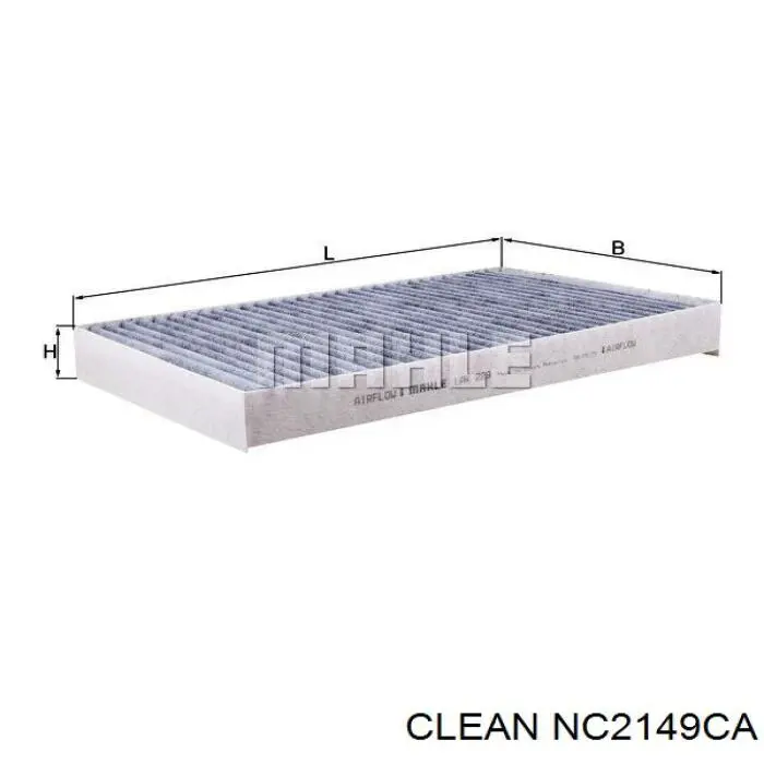 Фильтр салона NC2149CA Clean