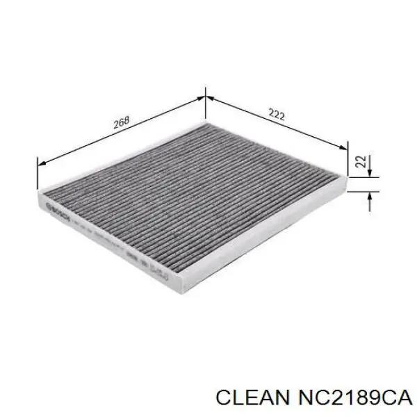 Фильтр воздушный отопителя Clean NC2189CA цена, от 11.91 USD