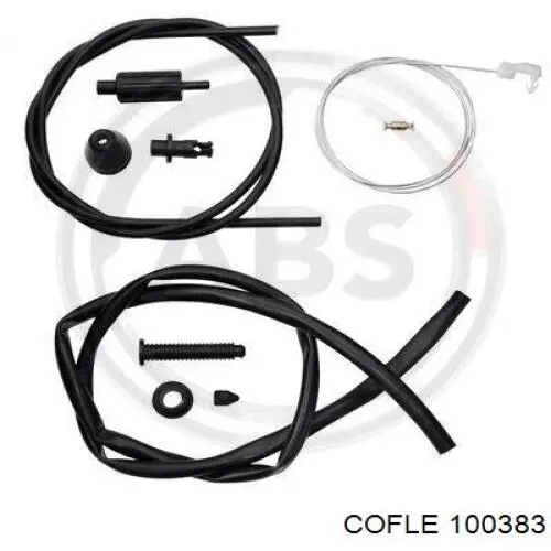 100383 Cofle cabo/pedal de gás (de acelerador)