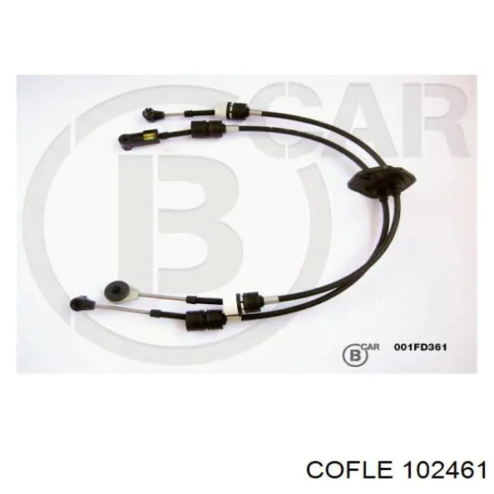 Купить 6C1R7E395AE Ford Трос коробки передач